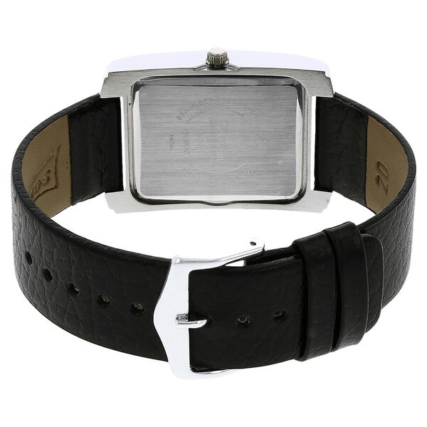 Sonata Quartz Analog Grey Dial Leather Strap Watch for Men - image number 3