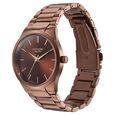 Sonata Poze Quartz Analog Brown Dial Metal Strap Watch for Men - image number 3
