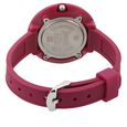 Sonata Tic Tac Toe Maroon Dial Women Watch With Plastic Strap - image number 3
