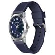 Sonata Smart Plaid Quartz Analog Blue Dial TPU Strap Watch for Men - image number 1