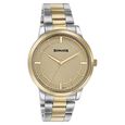 Sonata Quartz Analog Golden Dial Two Toned Stainless Steel Strap Watch For Men - image number 2
