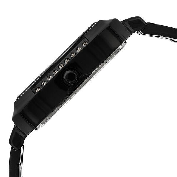 Sonata Quartz Analog Black Dial Stainless Steel Strap Watch for Men - image number 2