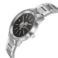 Sonata Quartz Multifunction Black Dial Stainless Steel Strap Watch for Men - image number 2