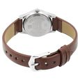 Sonata Essentials White Dial Women Watch With Leather Strap - image number 3