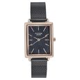 Sonata Poze Quartz Analog Black Mother Of Pearl Dial Black Color Stainless Steel Strap Watch For Women - image number 1