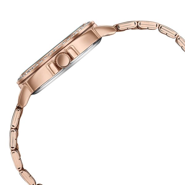 Sonata Festive Quartz Multifunction Rose Gold Dial Rose Gold Metal Strap Watch For Women - image number 4