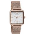 Sonata Quartz Analog White Dial Rose Gold Stainless Steel Strap Watch For Women - image number 2