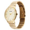 Sonata Eternia Quartz Analog Golden Dial Metal Strap Watch For Men - image number 1