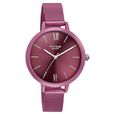 Sonata Poze Quartz Analog Purple Dial Mesh Strap Watch for Women - image number 2