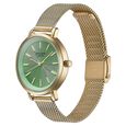 Sonata Poze Quartz Analog Green Dial Metal Strap Watch For Women - image number 3