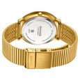Sonata Sleek Green Dial Gold-Tone Metal Bracelet Watch - image number 5