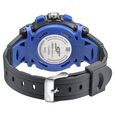 SF Quartz Analog Digital Black Dial PU Strap Watch for Men - image number 3