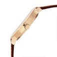 Sonata Quartz Analog with Day and Date Brown Dial Leather Strap Watch for Men - image number 3