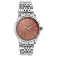 Sonata Poze Quartz Analog Brown Dial Silver Colour Stainless Steel Strap Watch For Men - image number 1