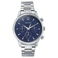 Sonata Wedding Edit Quartz Multifunction Black Dial Stainless Steel Strap Watch For Men