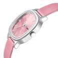 Sonata Linnea Pink Dial Women Watch With Leather Strap - image number 2