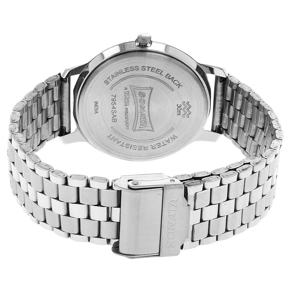 Sonata watch 77031nab price discount