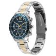 Sonata Chronos Quartz Analog with Date Blue Dial Two Toned Colour Stainless Steel Strap Watch For Men - image number 1