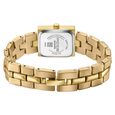 Poze By Sonata Quartz Analog Golden Dial Golden Metal Strap Watch For Women - image number 6
