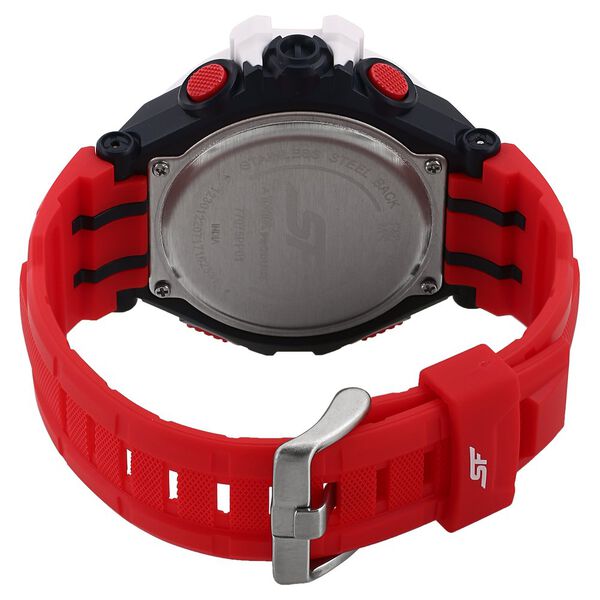 SF Super Fibre Digital Dial Plastic Strap Watch for Men - image number 3