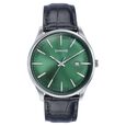 Sonata Wedding Edit Quartz Analog with Date Green Dial Leather Strap Watch For Men - image number 0