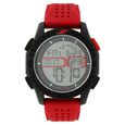 SF Carbon Series Digital Dial Unisex Watch With Plastic Strap