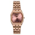 Poze By Sonata Quartz Analog Pink Dial Rose Gold Metal Strap Watch For Women - image number 1