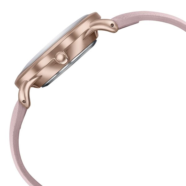 Sonata Poze Quartz Analog Pink Dial Leather Strap Watch For Women - image number 3