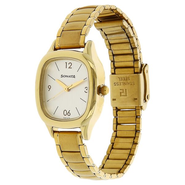 Sonata Professional Silver Dial Women Watch With Stainless Steel Strap - image number 1