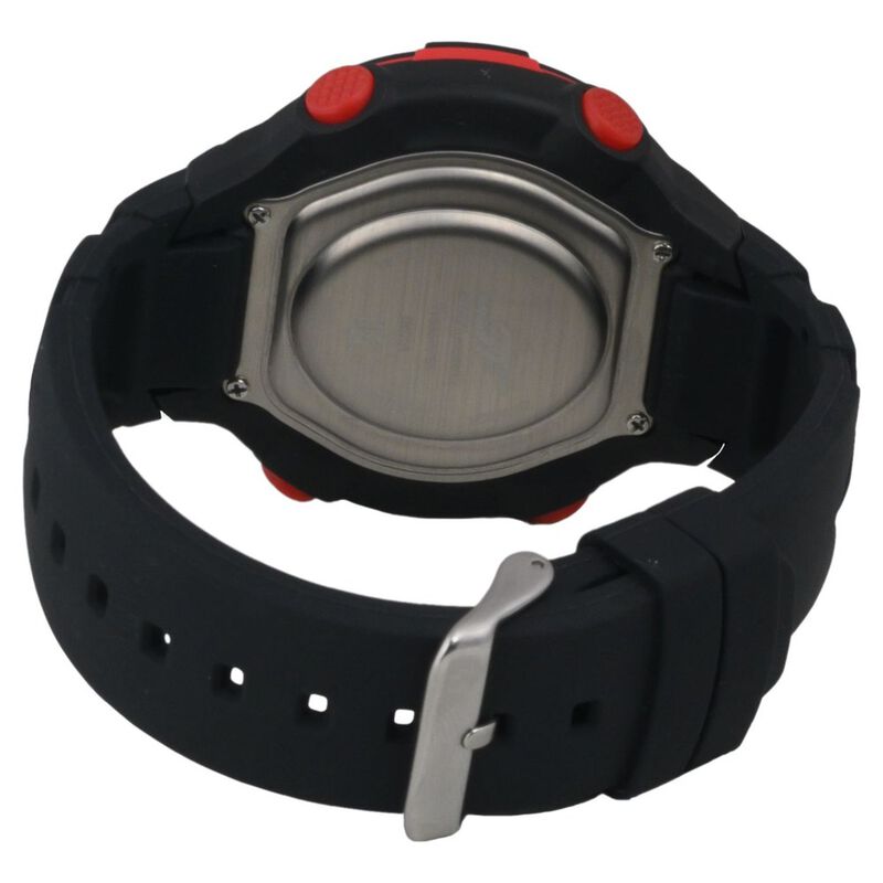 SF Digital Dial Silicone Strap Watch for Men - image number 3