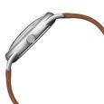 Poze by Sonata Quartz Analog Beige Dial PU Leather Strap Watch for Men - image number 3