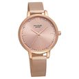 Poze by Sonata Quartz Analog Pink Dial Stainless Steel Strap Watch for Women - image number 1