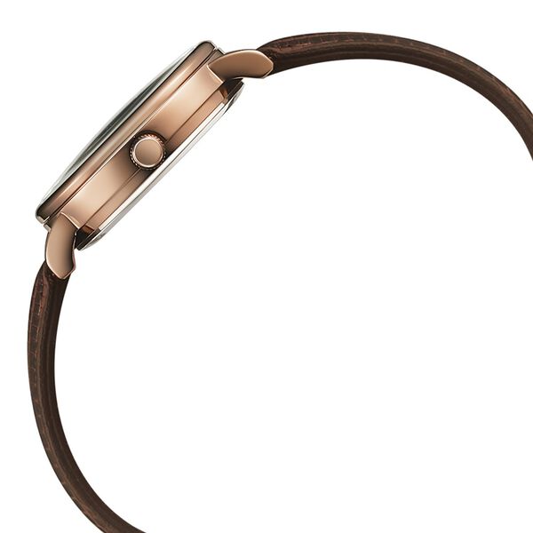 Poze by Sonata Quartz Analog Brown Dial PU Leather Strap Watch for Women - image number 3