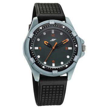 SF Sporty Grey Dial Polyurethane Strap Watch for Men