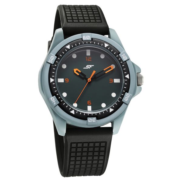 SF Sporty Grey Dial Polyurethane Strap Watch for Men - image number 0