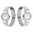 Sonata Act Safety Watch White Dial Women Watch With Stainless Steel Strap - image number 1