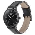 Sonata Poze Quartz Analog Black Dial Leather Strap Watch for Men - image number 3