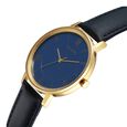 Sonata Utsav Quartz Analog Blue Dial Leather Strap Watch for Men - image number 2