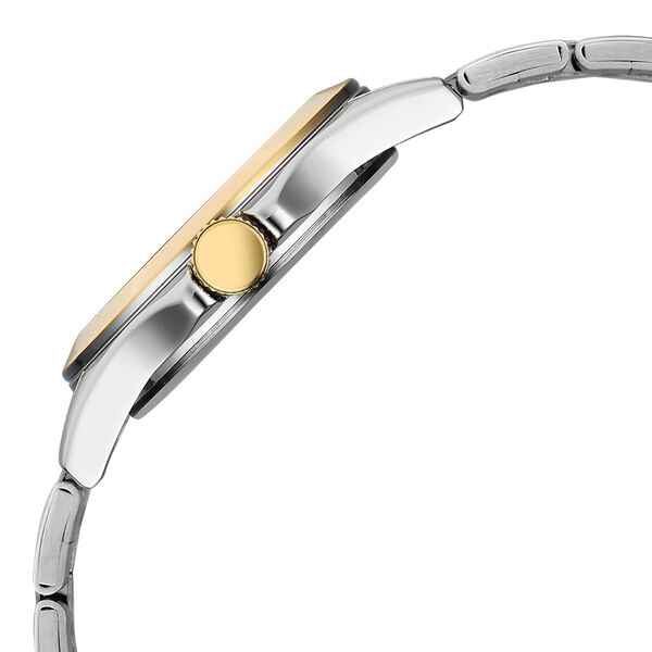 Sonata Poze Quartz Analog White Dial Two Toned Stainless Steel Strap Watch For Men - image number 5