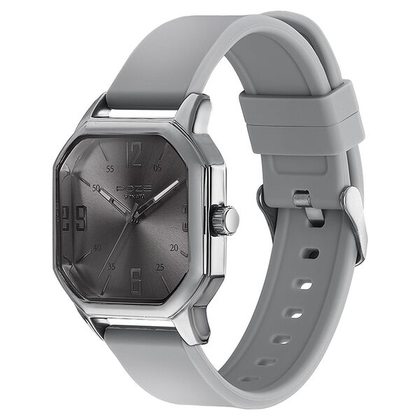 Sonata Poze Quartz Analog Grey Dial Silicone Strap Watch for Men - image number 3