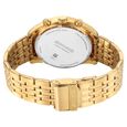 Sonata Magna Quartz Multifunction Champagne Dial Golden Stainless Steel Strap Watch For Men - image number 4