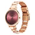 Sonata Blush Quartz Analog Maroon dial Stainless Steel Strap Watch for Women - image number 1