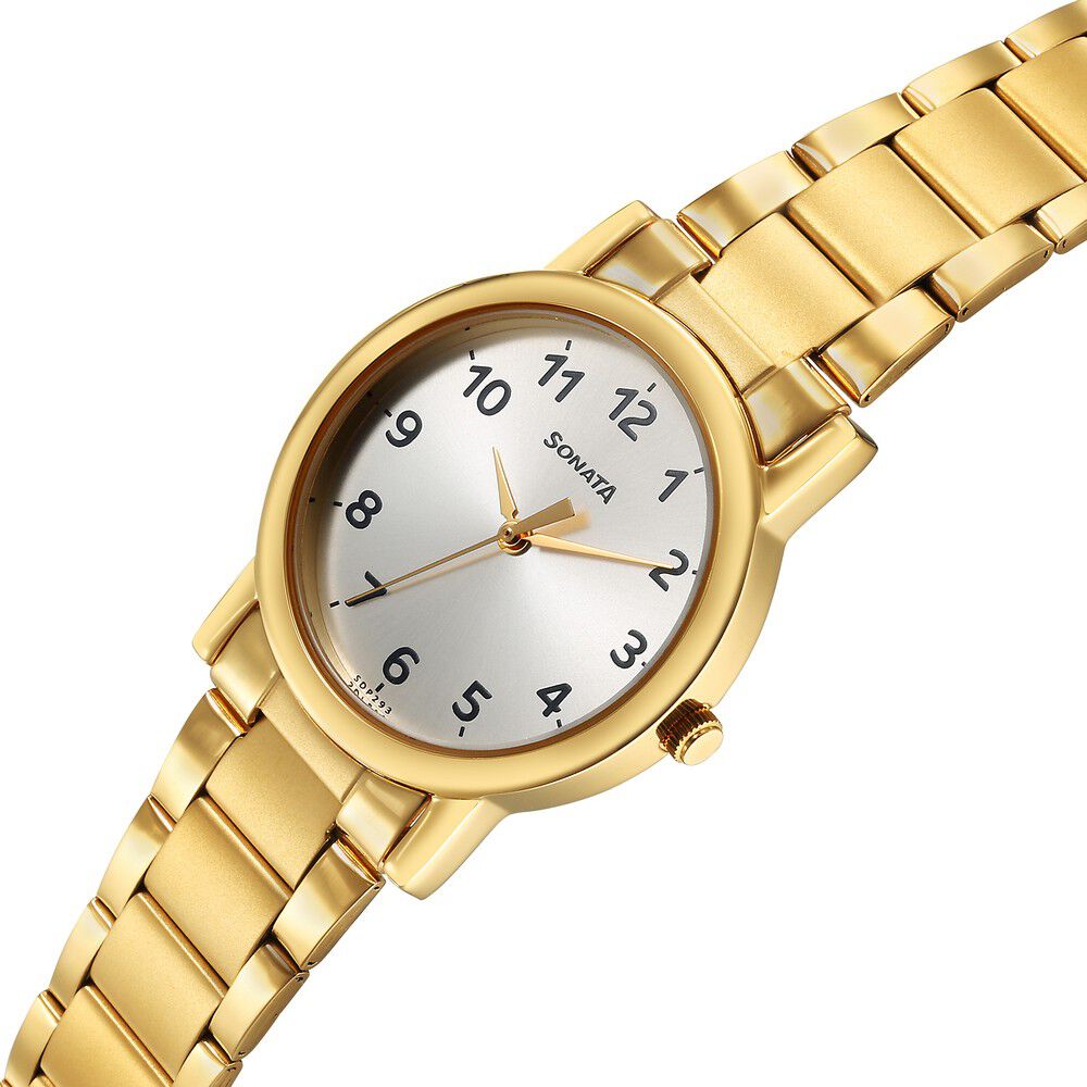 Golden new arrivals sonata watch