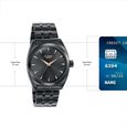 Sonata Poze Quartz Analog Black Dial Black Metal Strap Watch For Men - image number 3