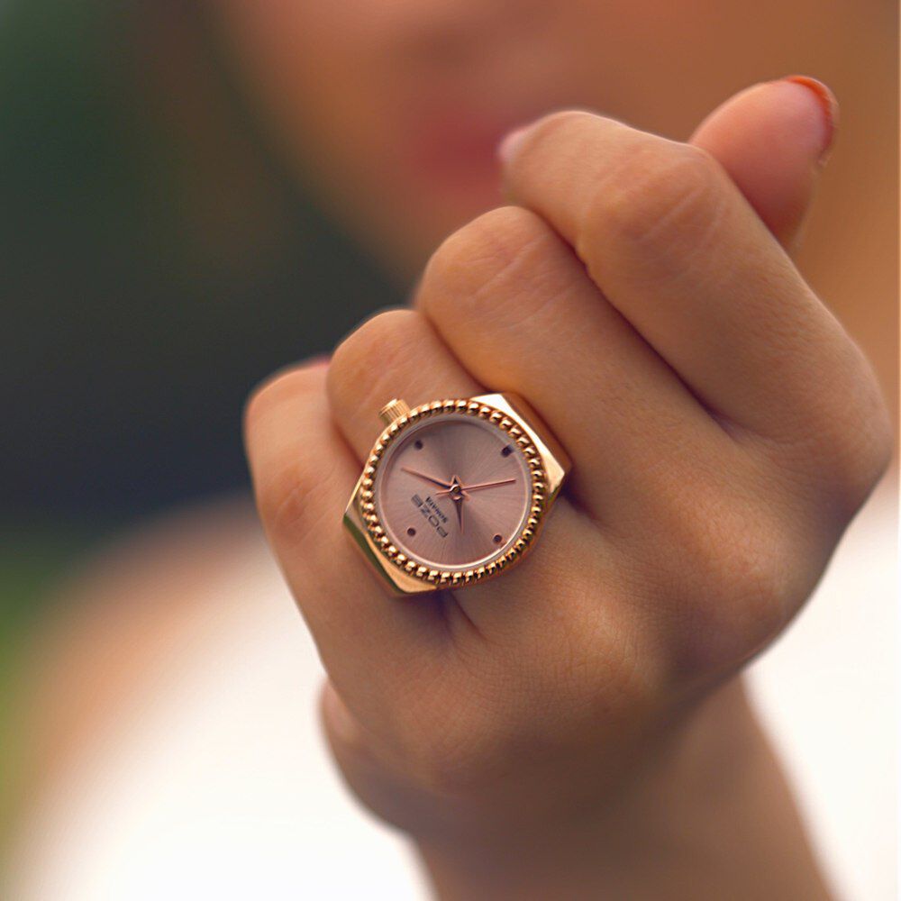 Buy Online Sonata Poze Quartz Analog Rose Gold Dial Rose Gold Color Stainless Steel Strap Ring Watch For Women sp80082wm01w Sonata