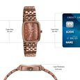 Sonata Festive Quartz Analog Brown Dial Brown Metal Strap Watch For Women - image number 3