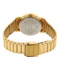 Sonata Quartz Analog with Day and Date Champagne Dial Stainless Steel Strap Watch for Men - image number 3
