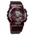 Sonata SF Spectra Quartz Digital Blue Dial Translucent Blue PU Strap Watch For Men