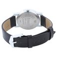 Sonata Quartz Analog Black Dial Leather Strap Watch for Men - image number 3