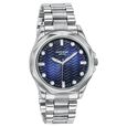 Poze By Sonata Quartz Analog Blue Dial Silver Metal Strap Watch For Men - image number 2